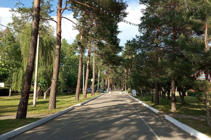 Санаторно-курортный парк города Горячий Ключ
